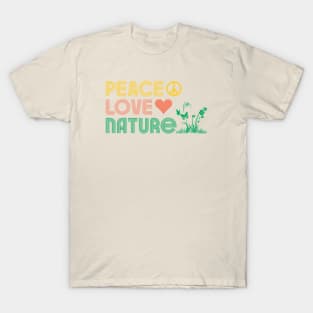 Peace Love Nature T-Shirt